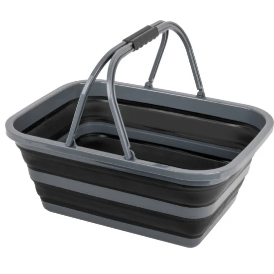 BACINELLA RICHIUDIBILE - HOLDALL FOLD-AWAY NERO/GRIGIO
