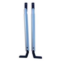 COPPIA BRACCETTI A SCATTO DX/SX FIN.POLYPLASTIC 300/400MM.